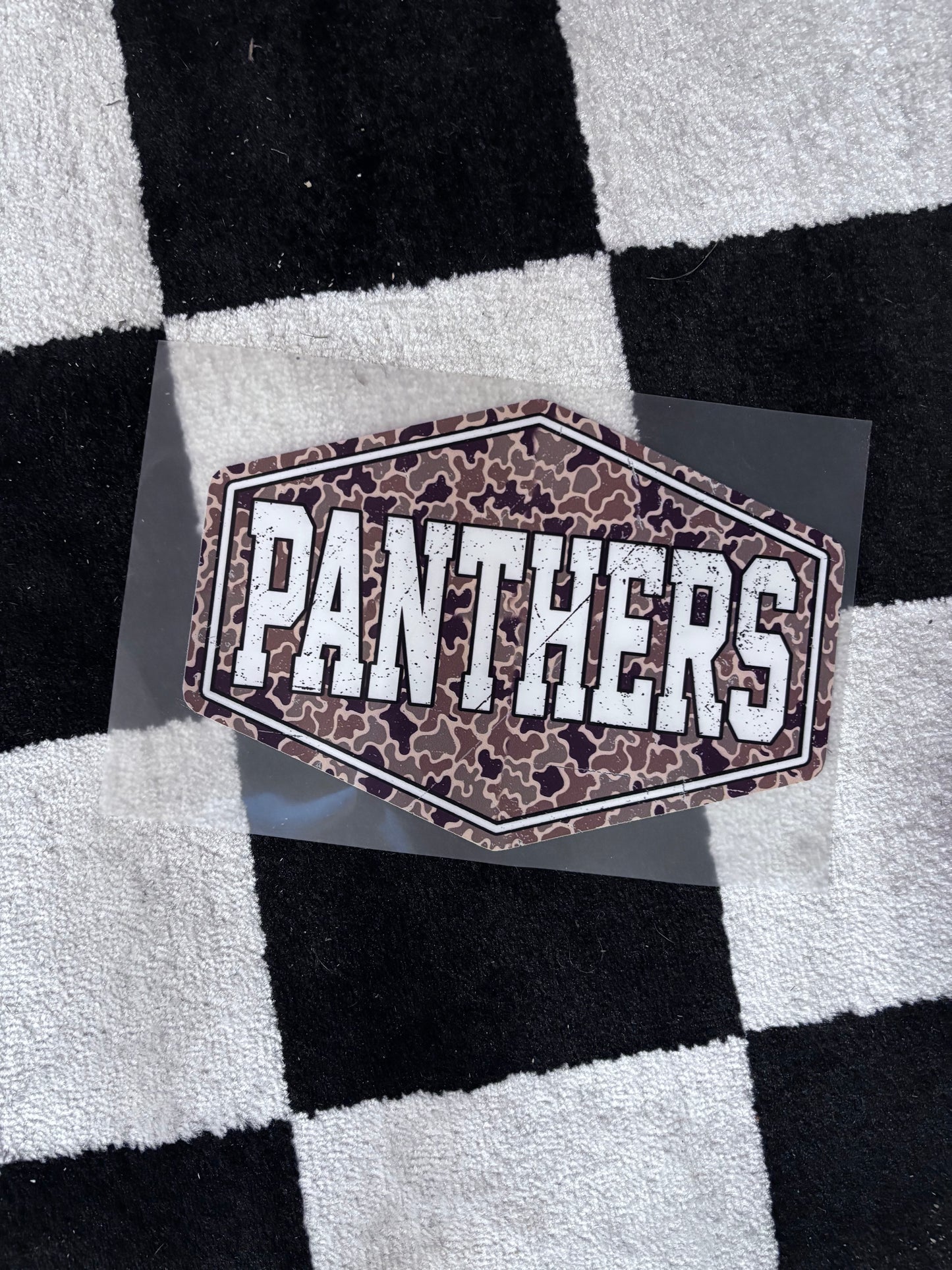 Camo retro panthers