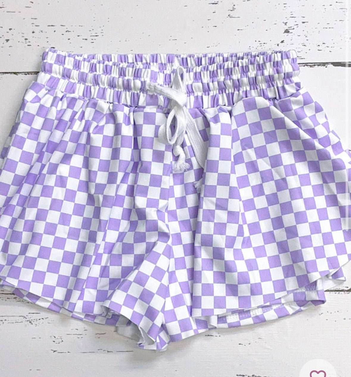 Purple checkered