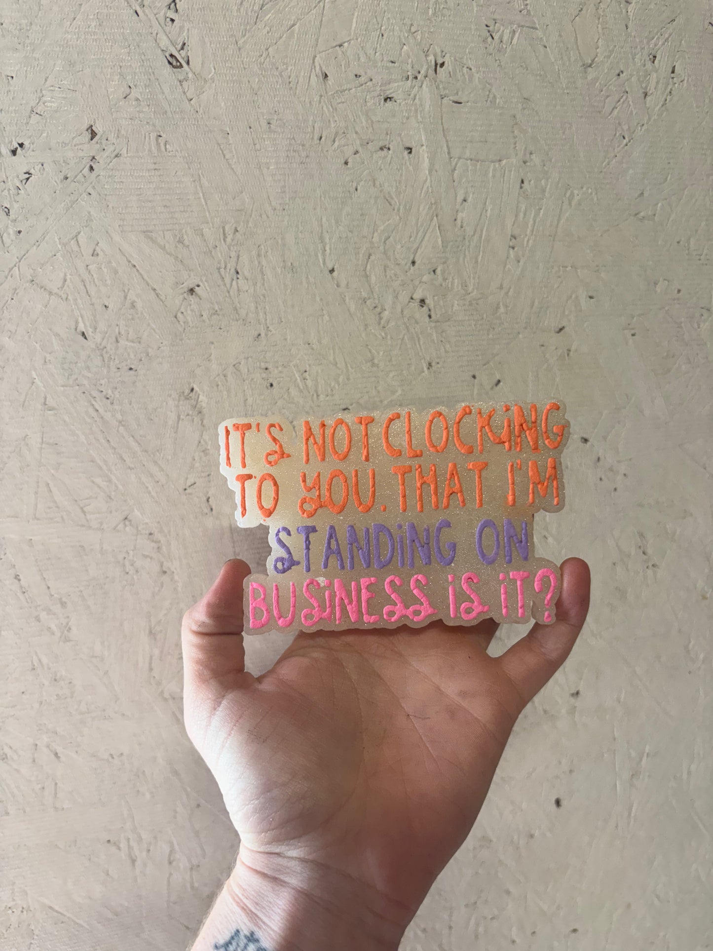 Standing on business