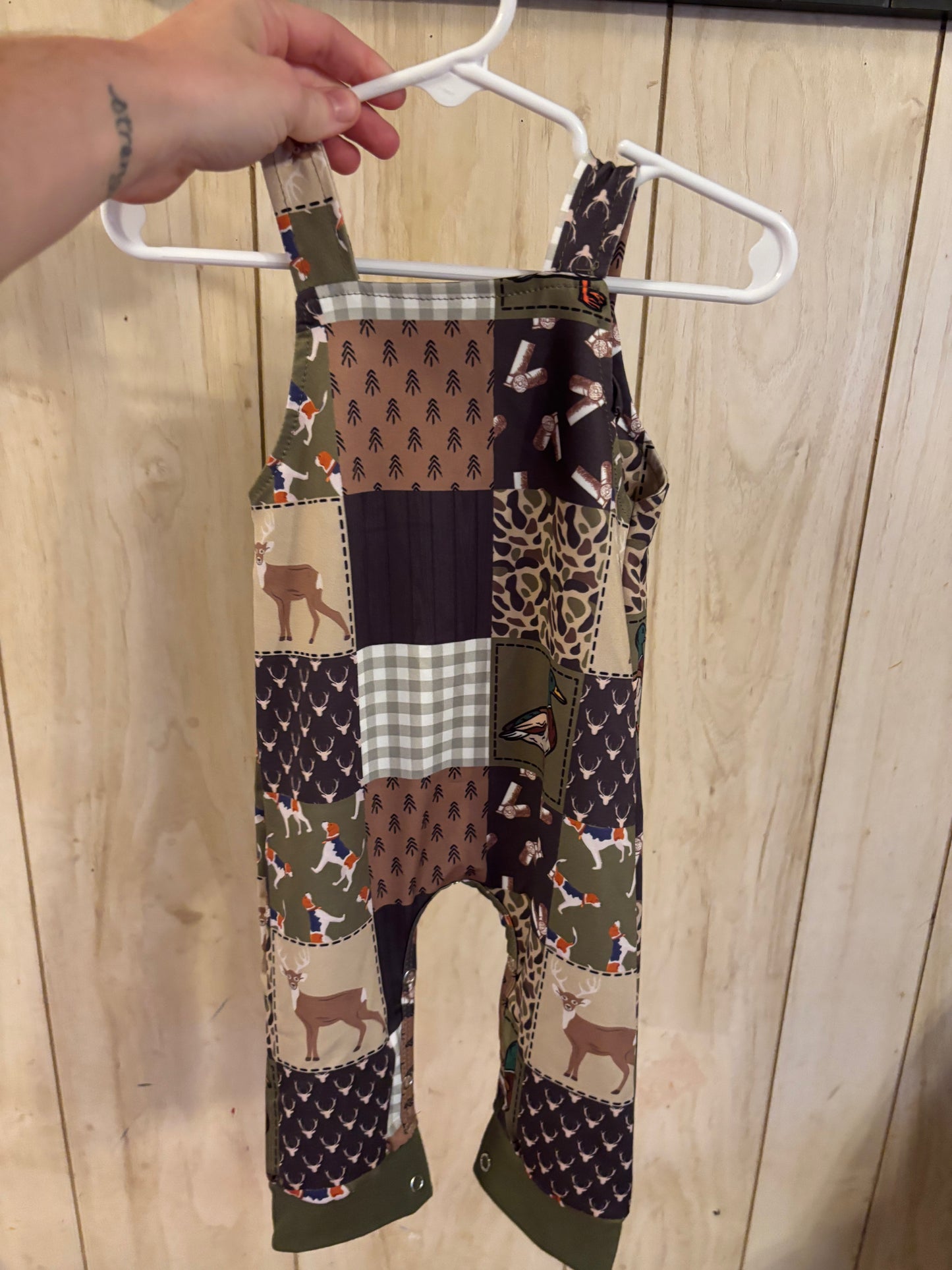 Camo romper
