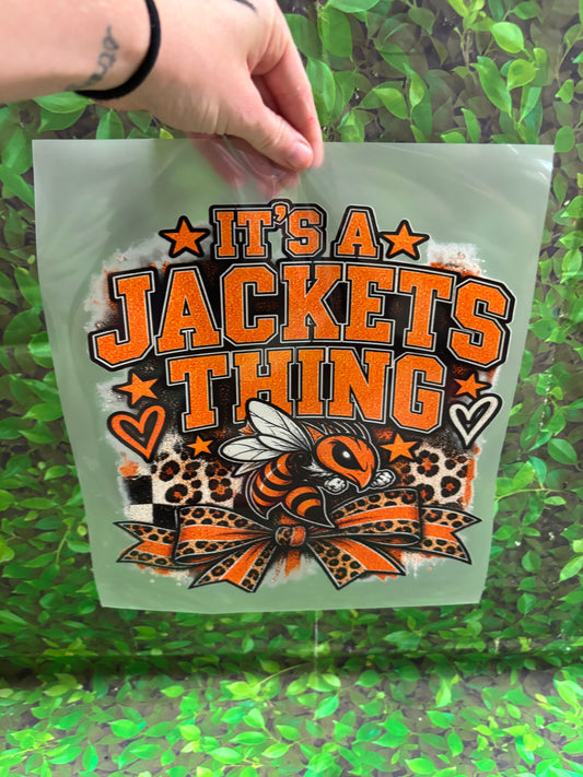 It’s a jacket thing