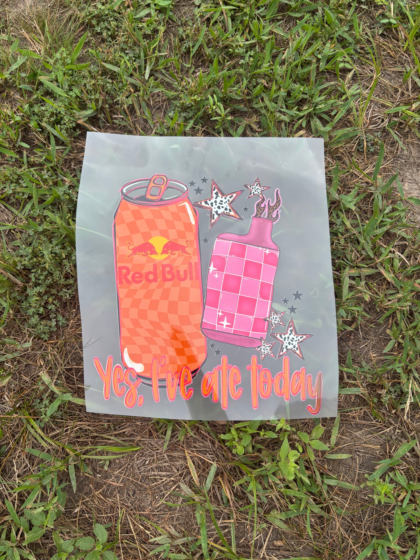 Yes I’ve ate today (red-bull, pink vape)