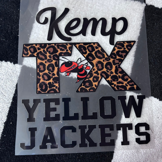 Kemp tx yellow jackets
