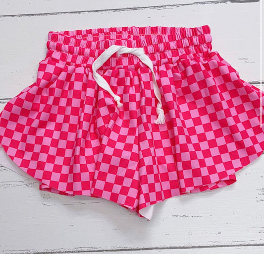 Fuchsia checkered