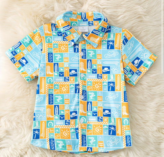 Howdy Beachy button up