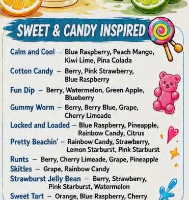 Sweet & candy inspried