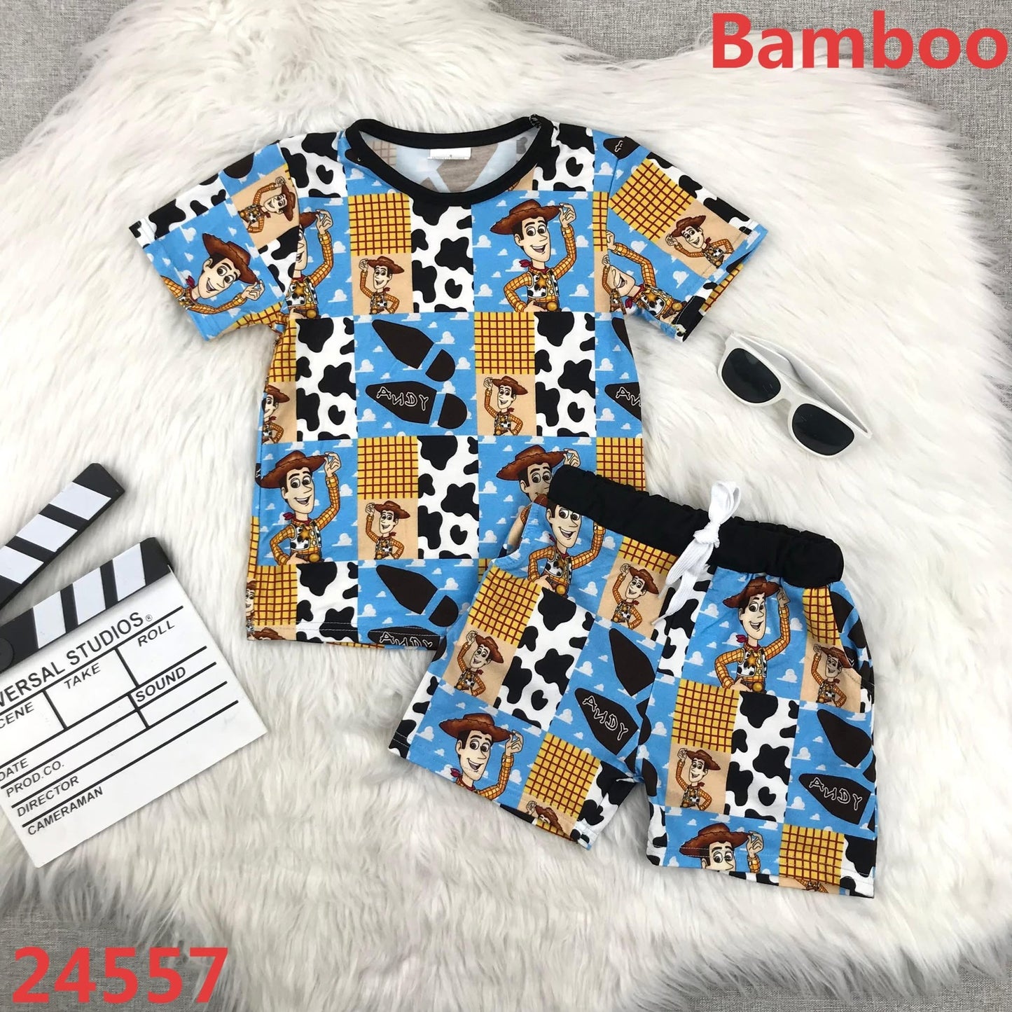 Cow print toy story
