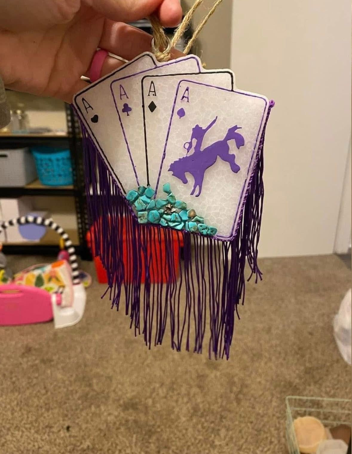 Western cards (purple)