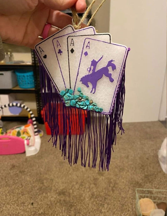 Western cards (purple)