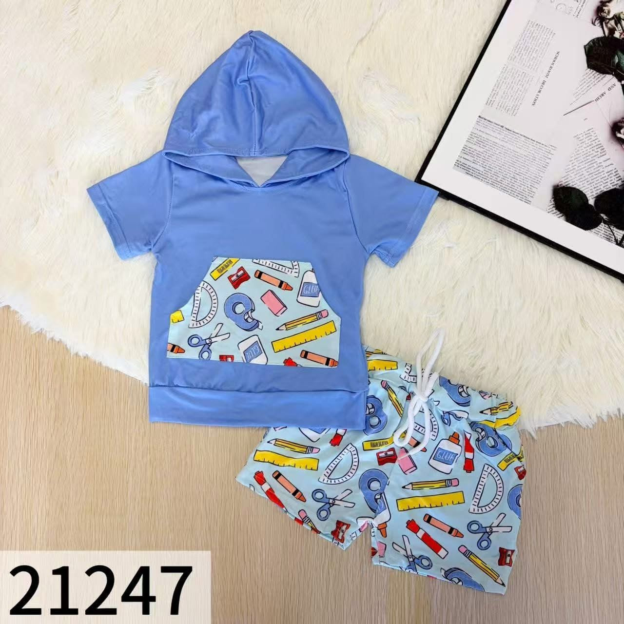 Back to school boy set