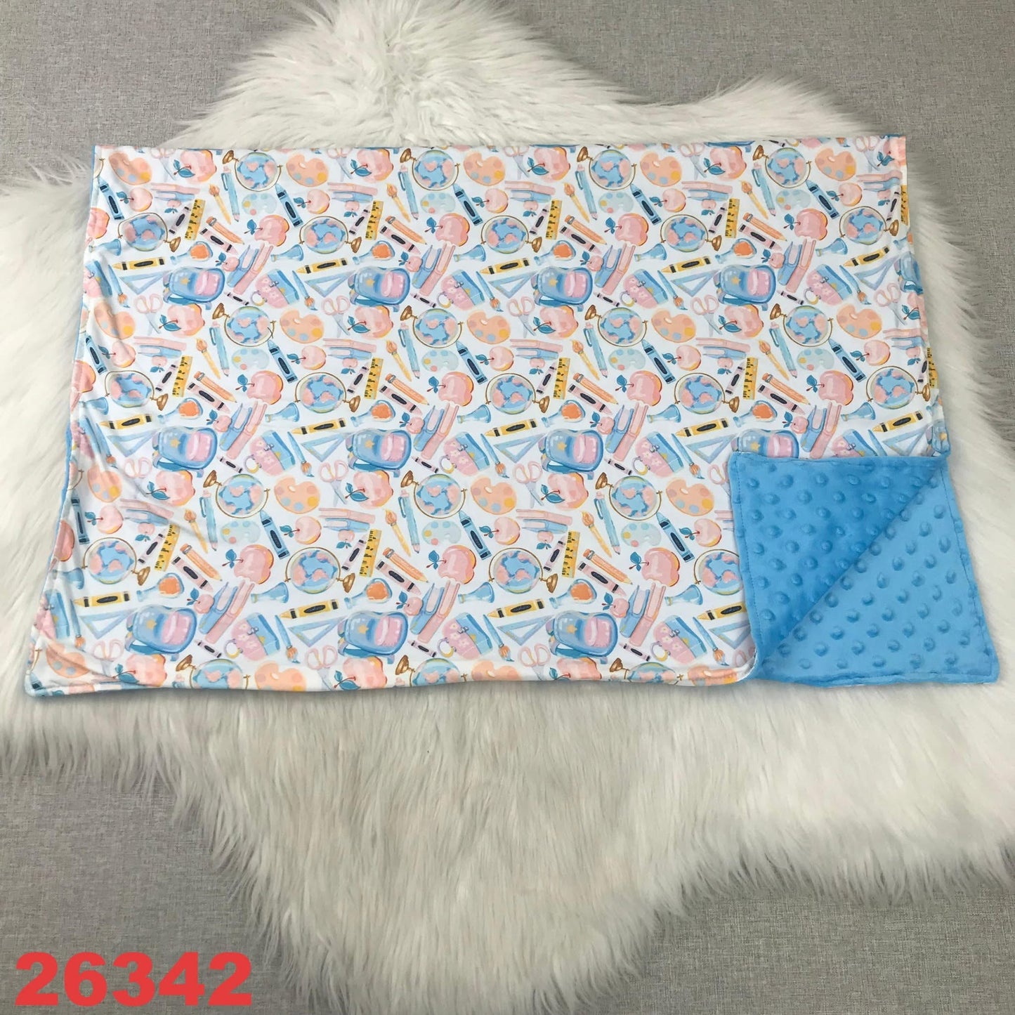 Back to school blanket
