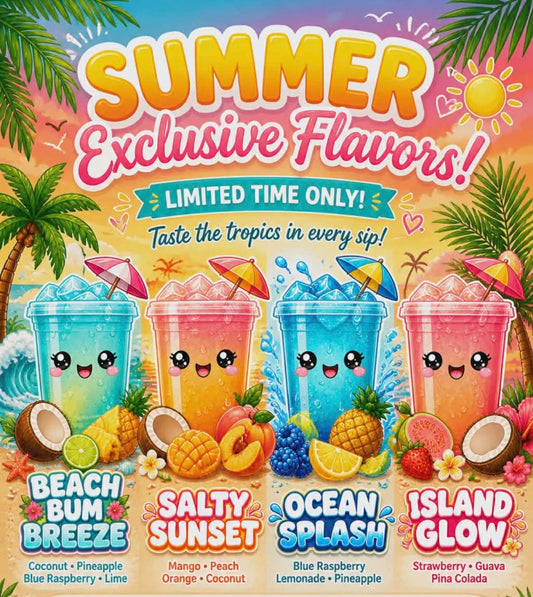 Summer exclusive flavors